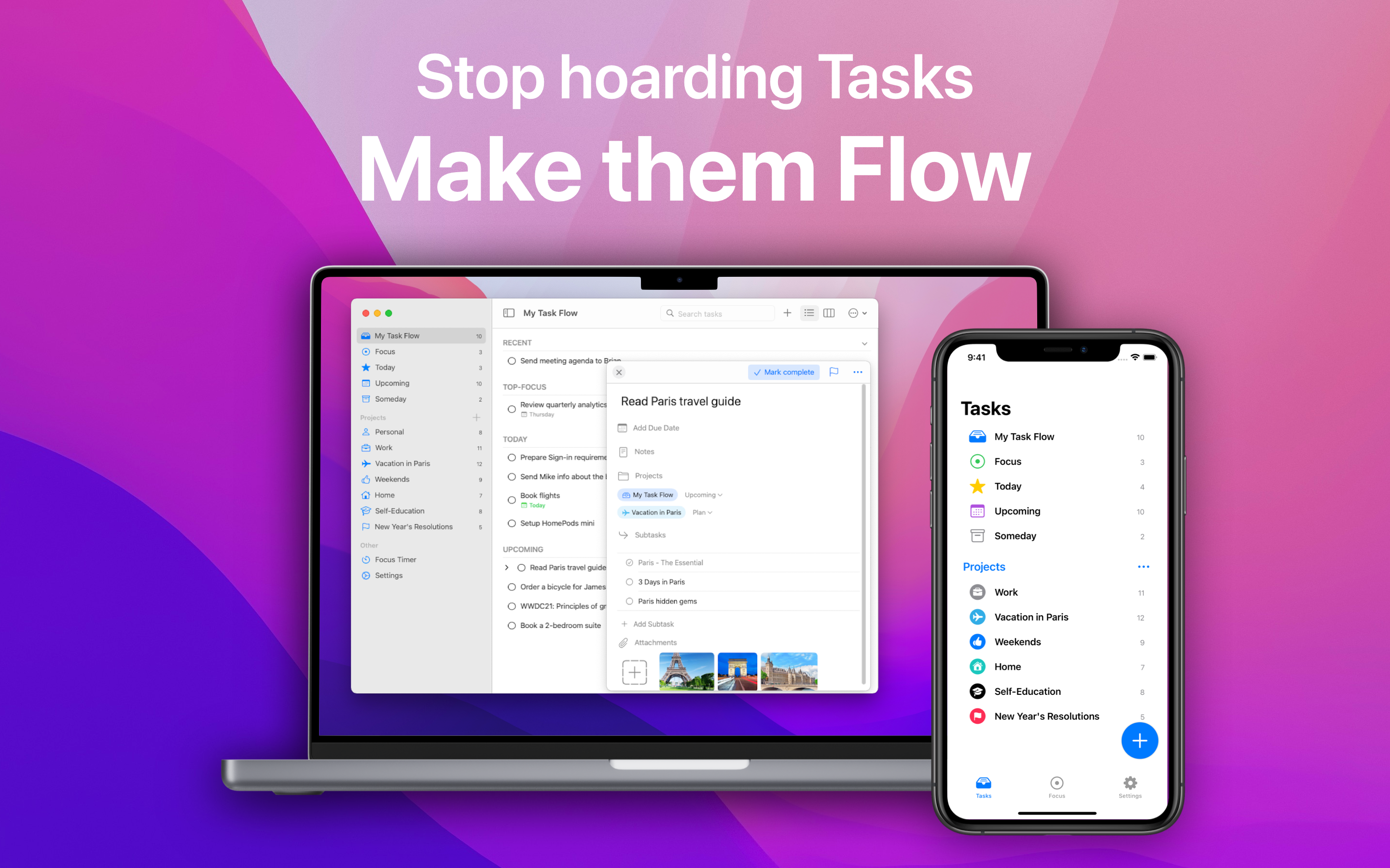 Stop hoarding Tasks. Make them Flow