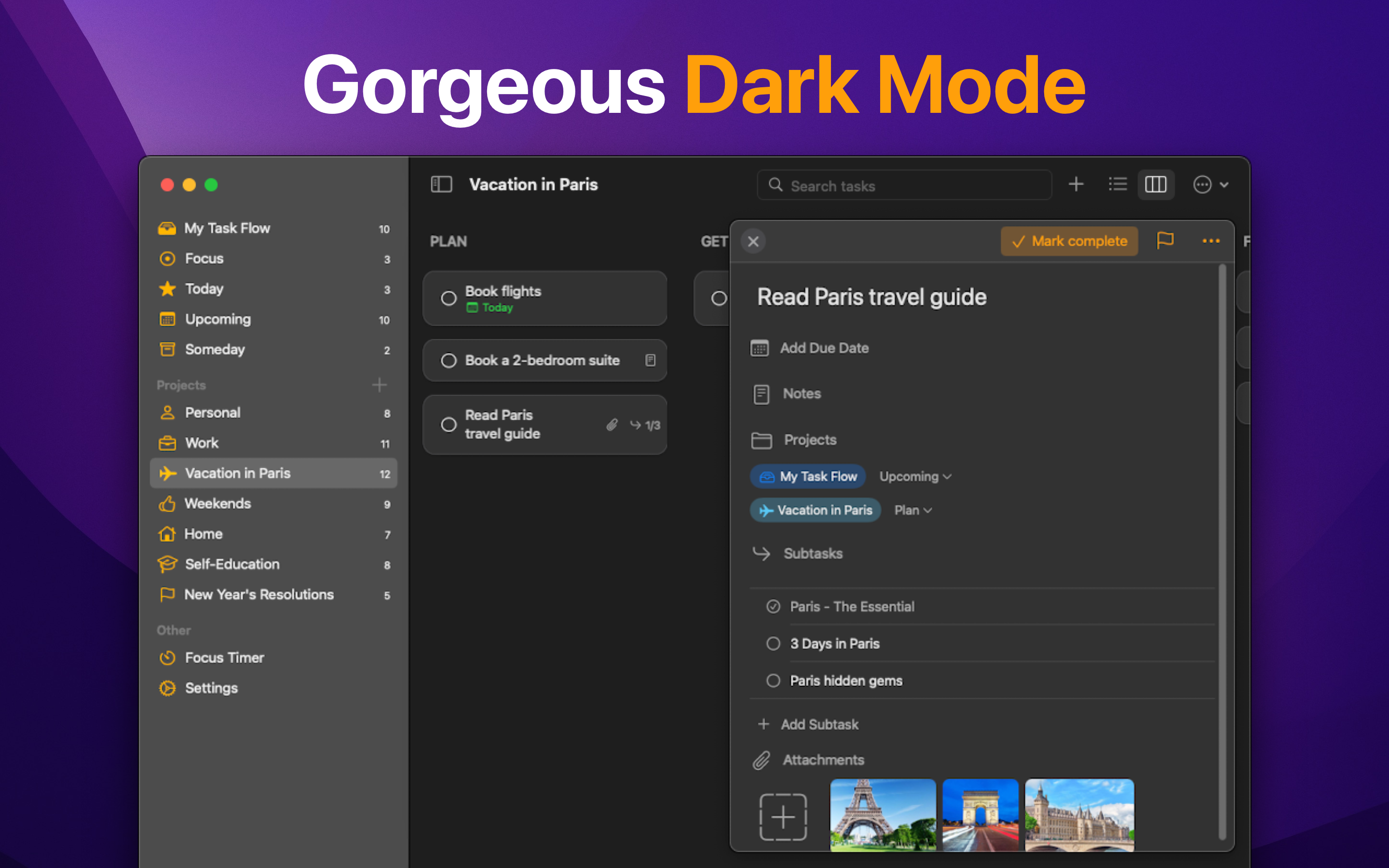 Gorgeous Dark Mode
