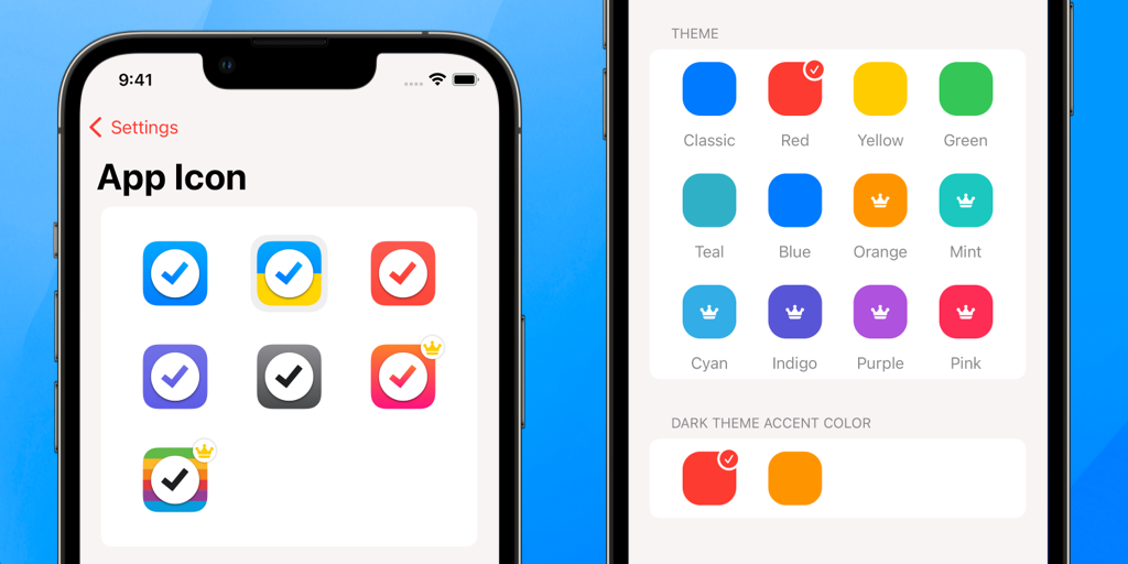 1.2.2 Badges, Themes, and Icons