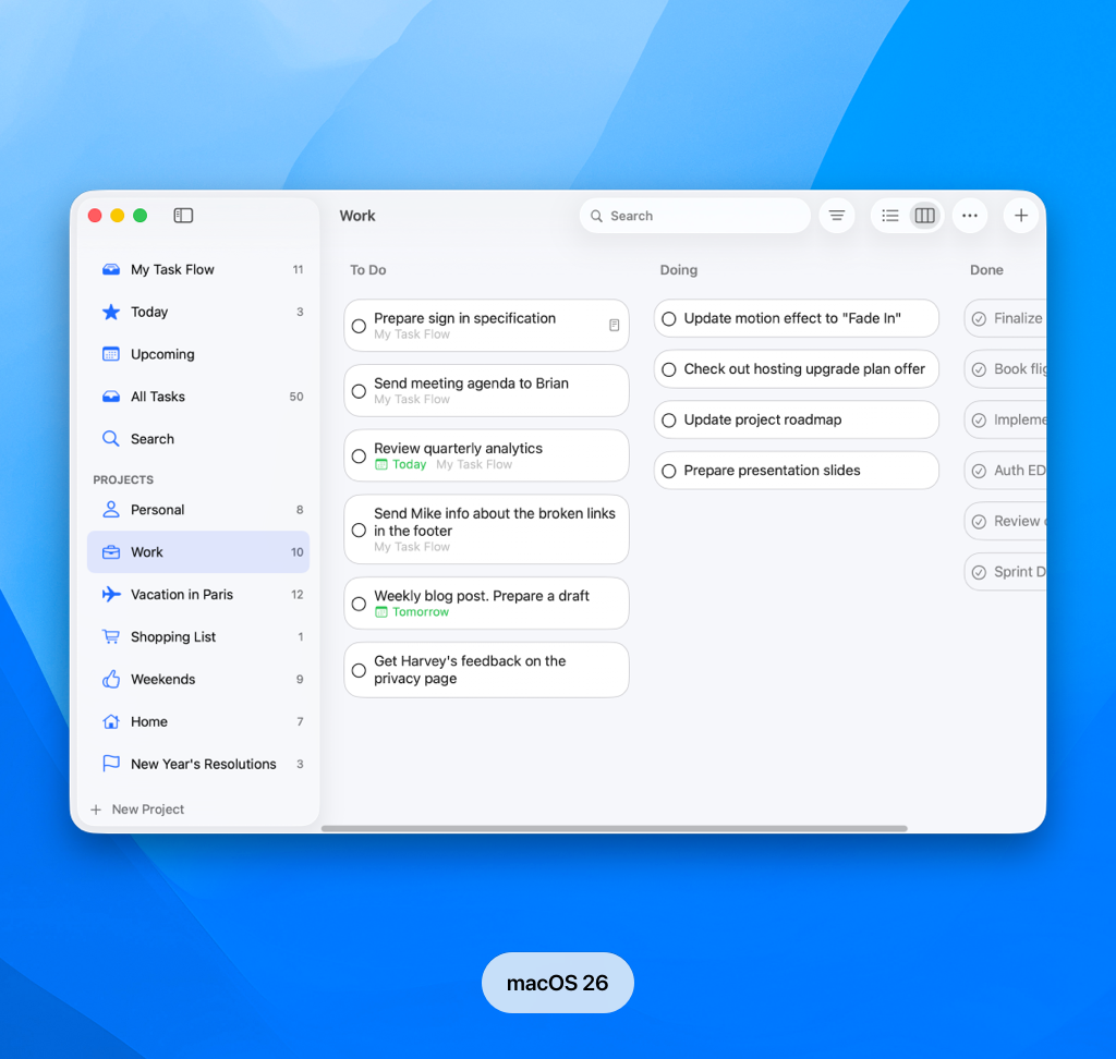 Task Flow 4.0 - Mac